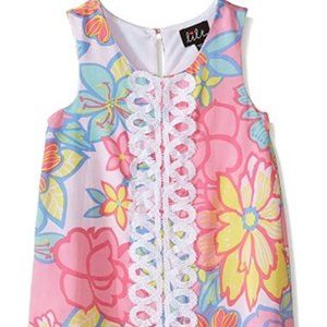 EUC Zunie Little Girls Size 5 Shift Dress